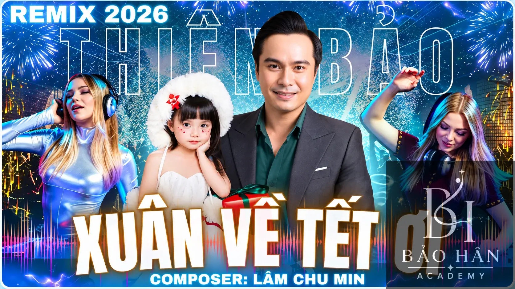  Xuân Về Tết Ơi Remix || Thiên Bảo & Siêu Mẫu Nhí Bảo Hân