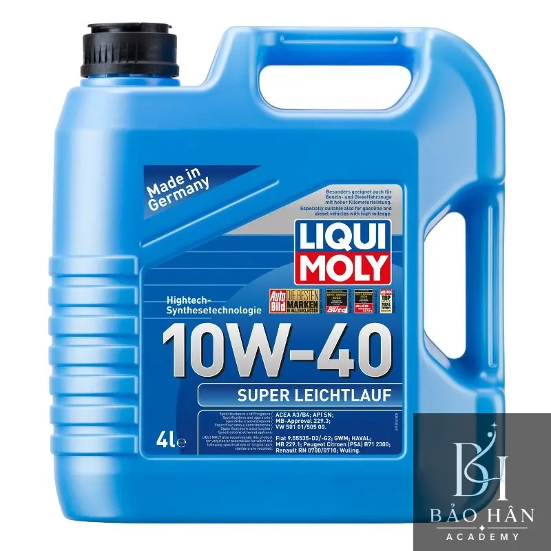 LIQUI MOLY (SUPER LEICHTLAUF 10W-40) 4L - 9504