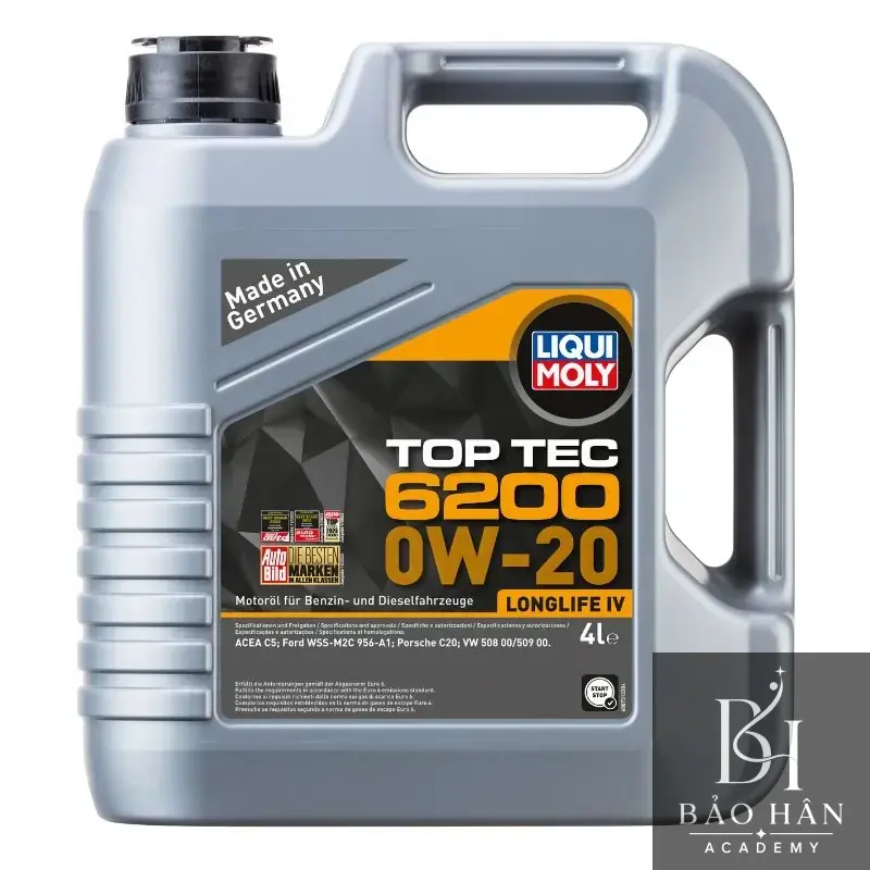  LIQUI MOLY (TOP TEC 6200 0W-20) 4L - 20788
