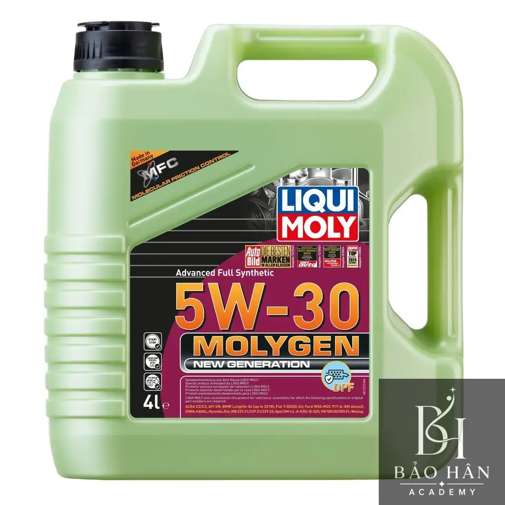 LIQUI MOLY (MOLYGEN NEW GENERATION 5W-30 DPF) 4L - 21225